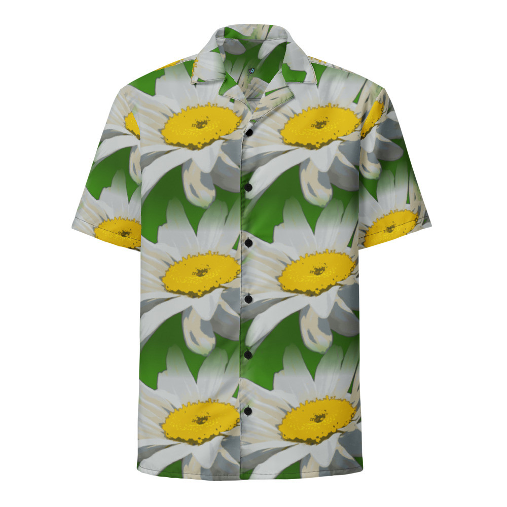 Unisex button shirt  Hemd kurz Arm original dELLaS Design 2024
