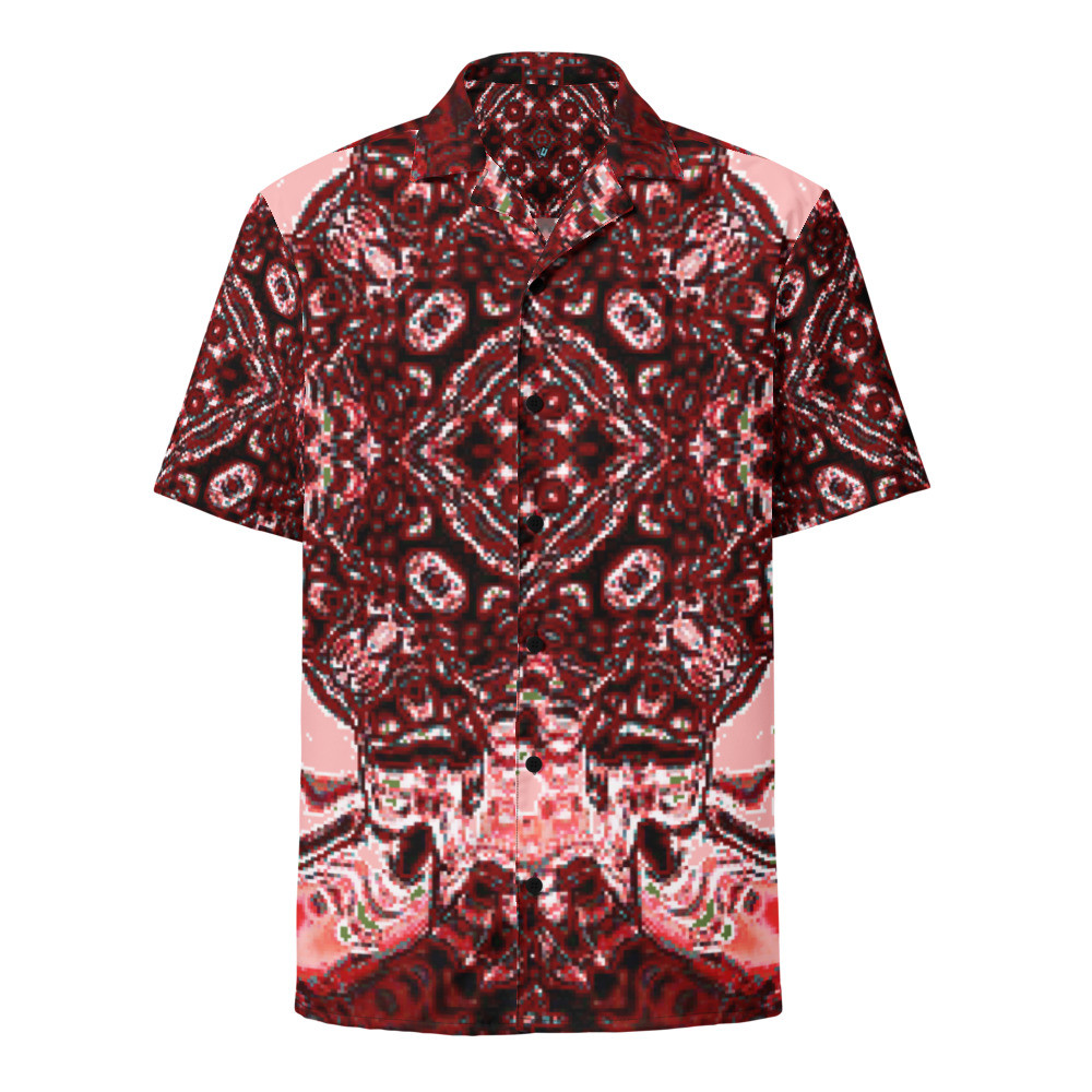 Unisex button shirt  Hemd kurz Arm original dELLaS Design 2024