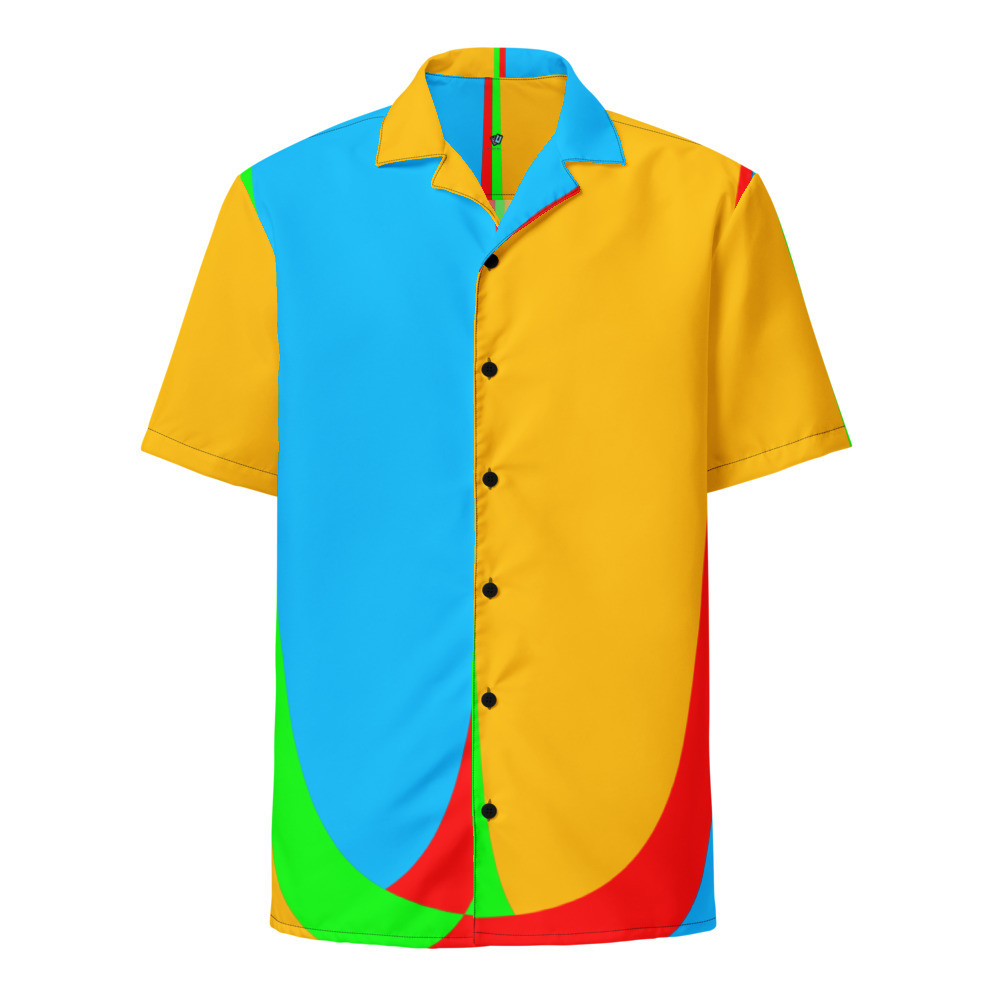 Unisex button shirt  Hemd kurz Arm original dELLaS Design 2024
