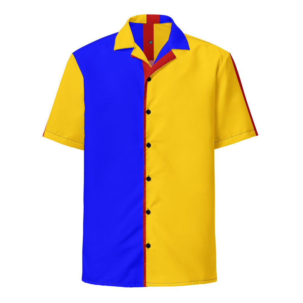 Unisex button shirt  Hemd kurz Arm original dELLaS Design 2024