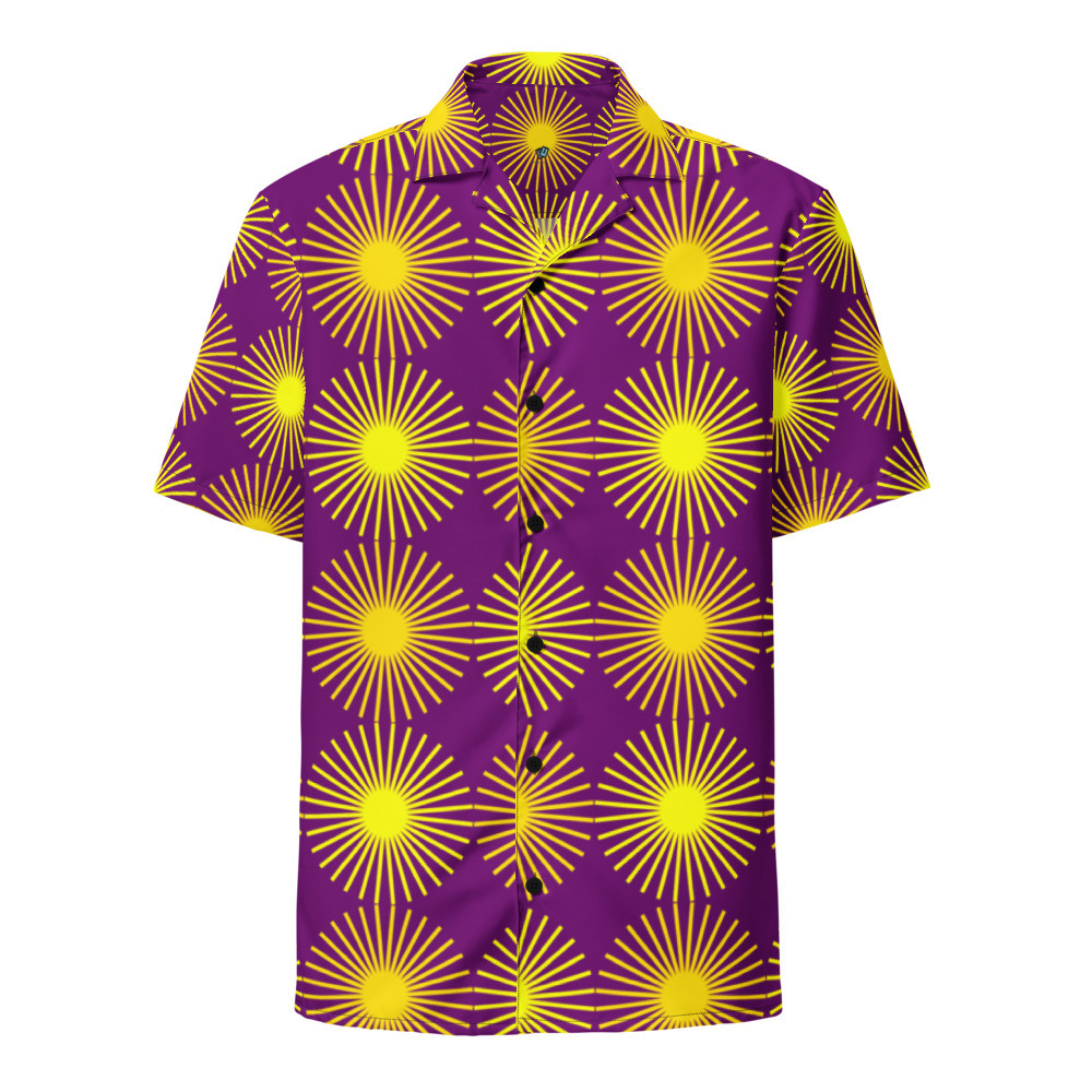 Unisex button shirt  Hemd kurz Arm original dELLaS Design 2024