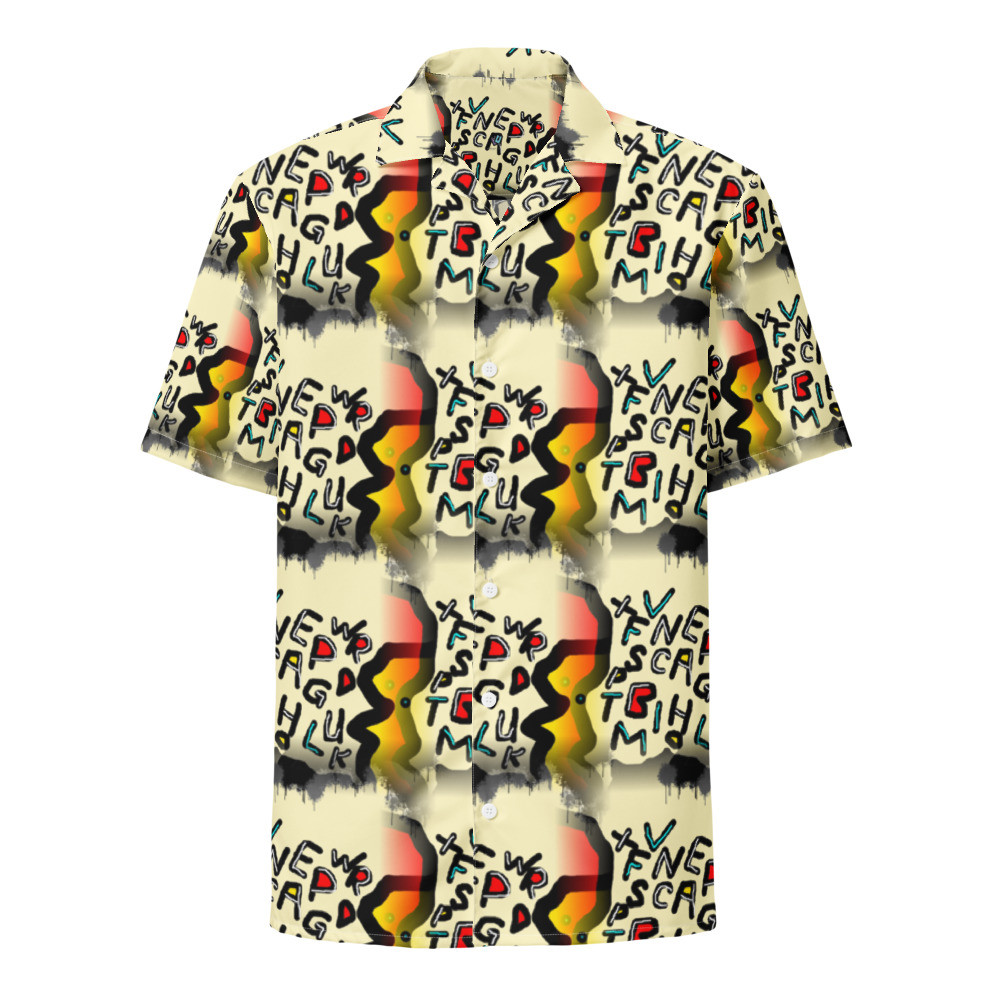 Unisex button shirt  Hemd kurz Arm original dELLaS Design 2024