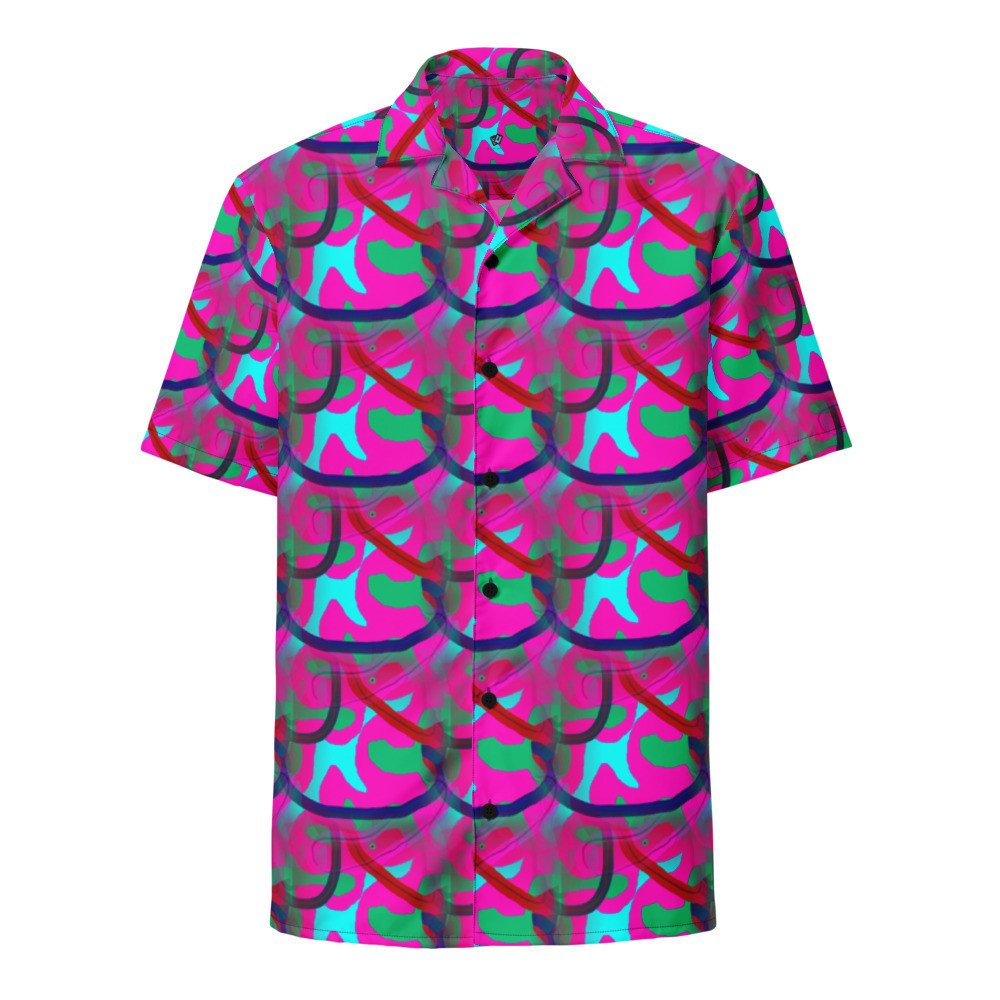 Unisex button shirt  Hemd kurz Arm original dELLaS Design 2024