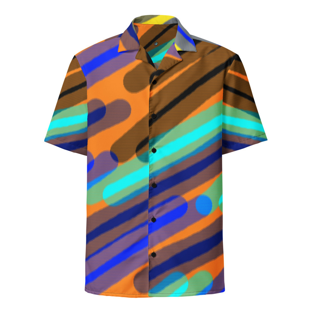 Unisex button shirt  Hemd kurz Arm original dELLaS Design 2024