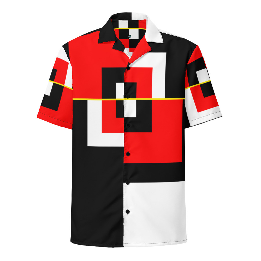 Unisex button shirt  Hemd kurz Arm original dELLaS Design 2024