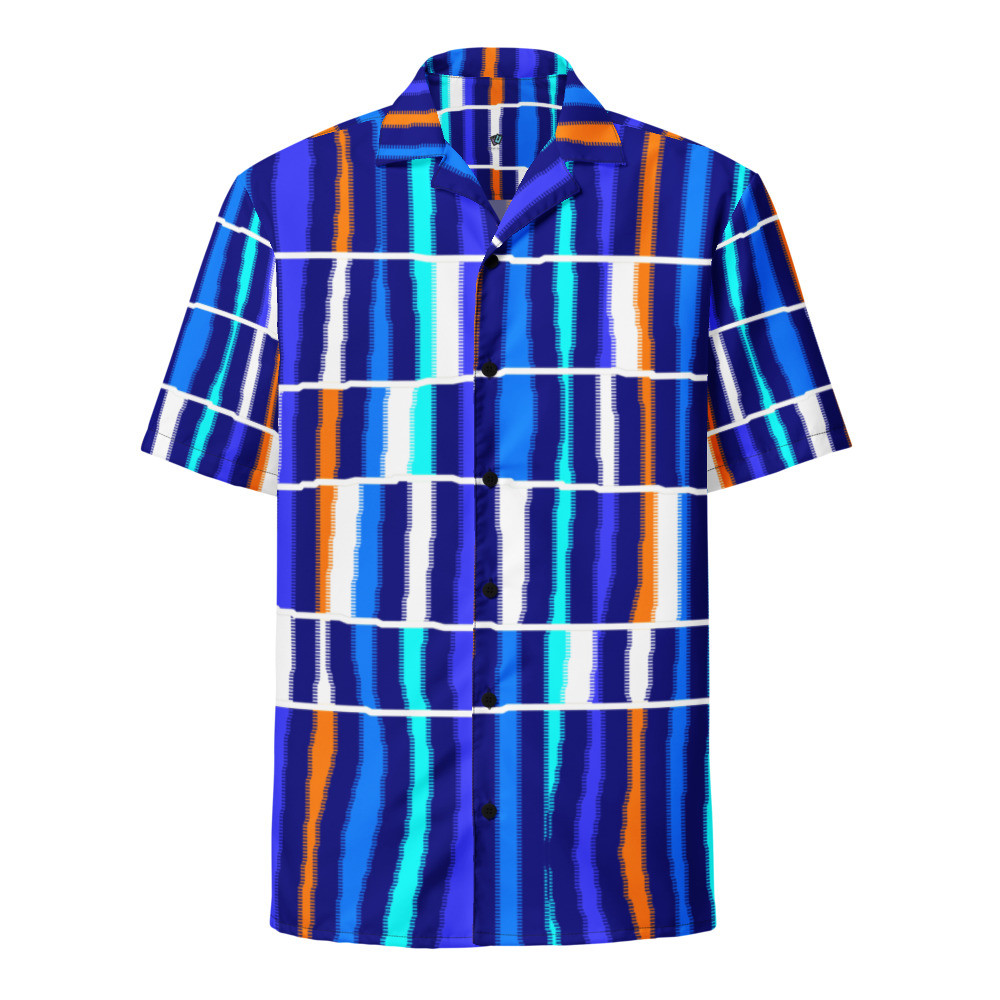 Unisex button shirt  Hemd kurz Arm original dELLaS Design 2024
