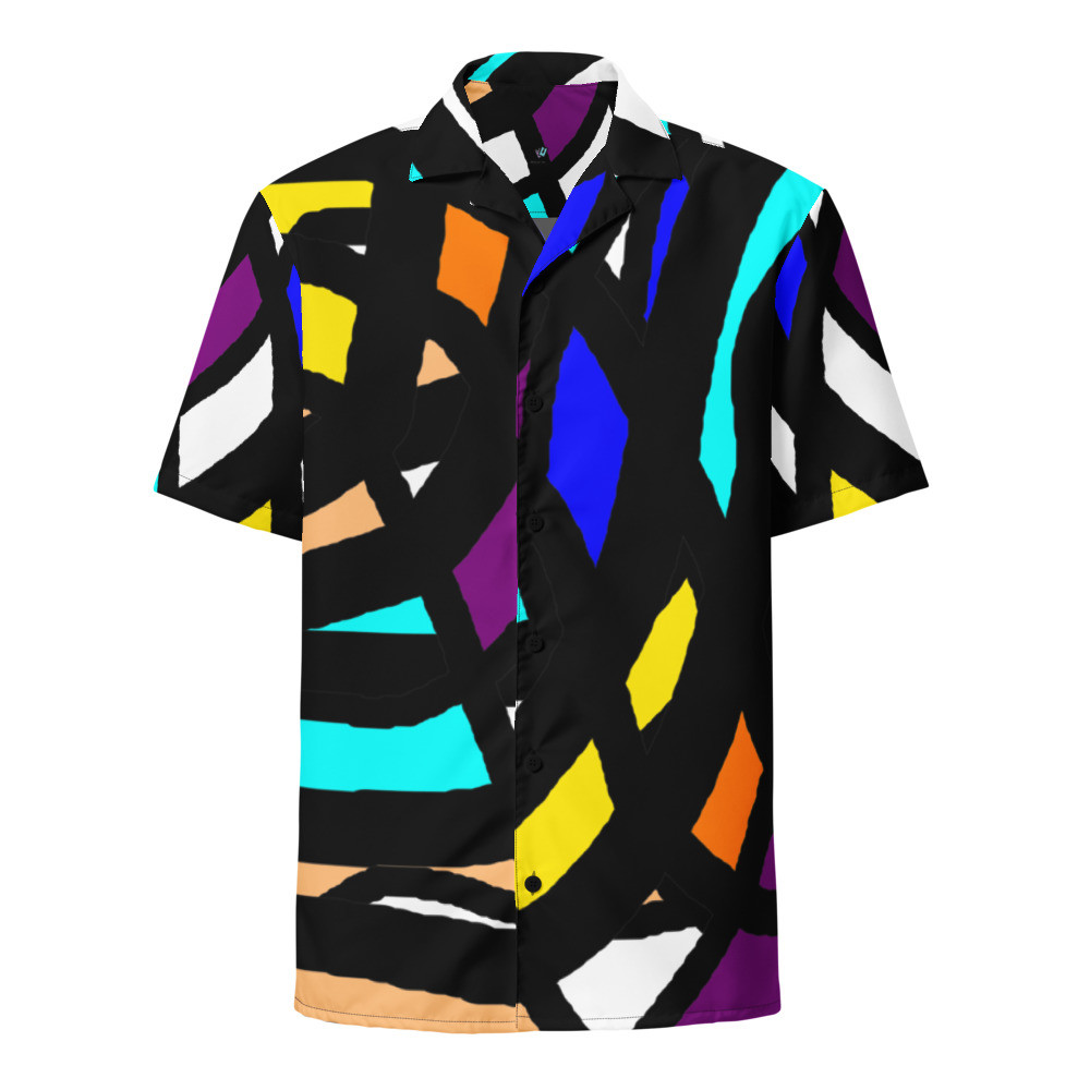 Unisex button shirt  Hemd kurz Arm original dELLaS Design 2024