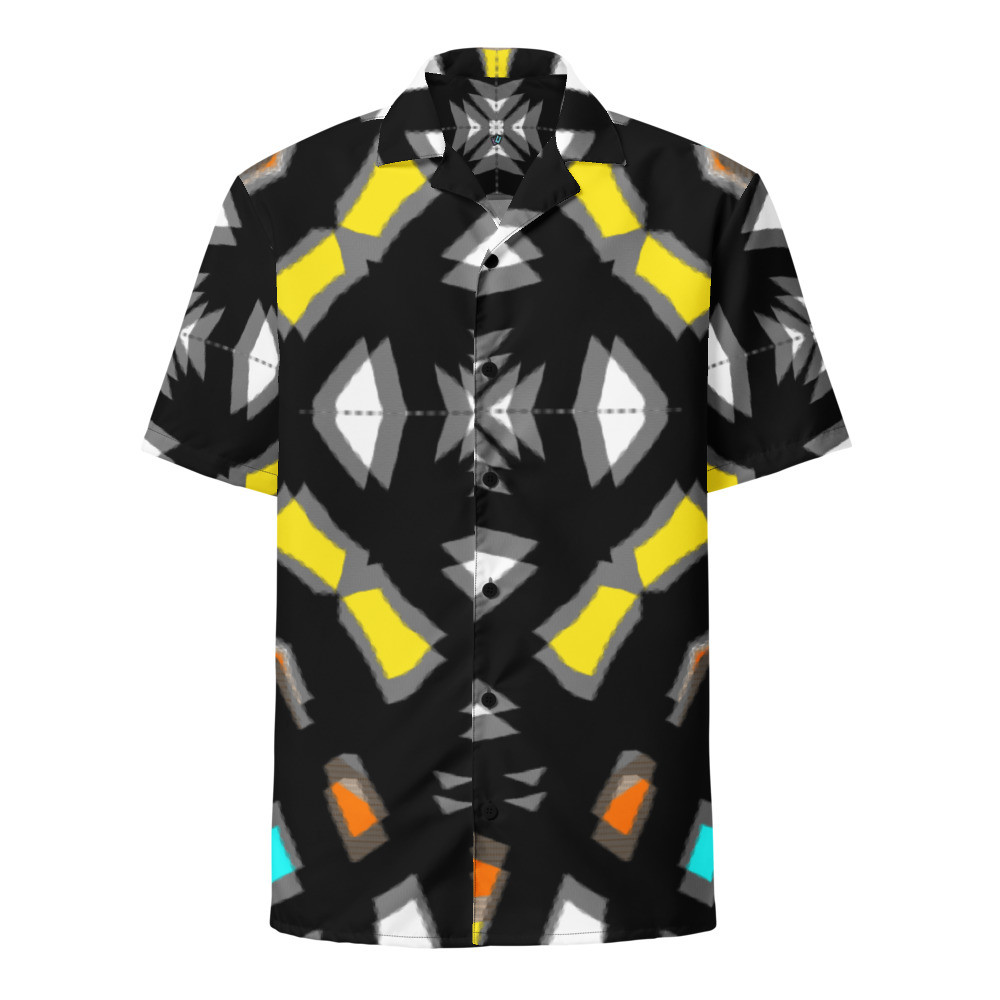 Unisex button shirt  Hemd kurz Arm original dELLaS Design 2024