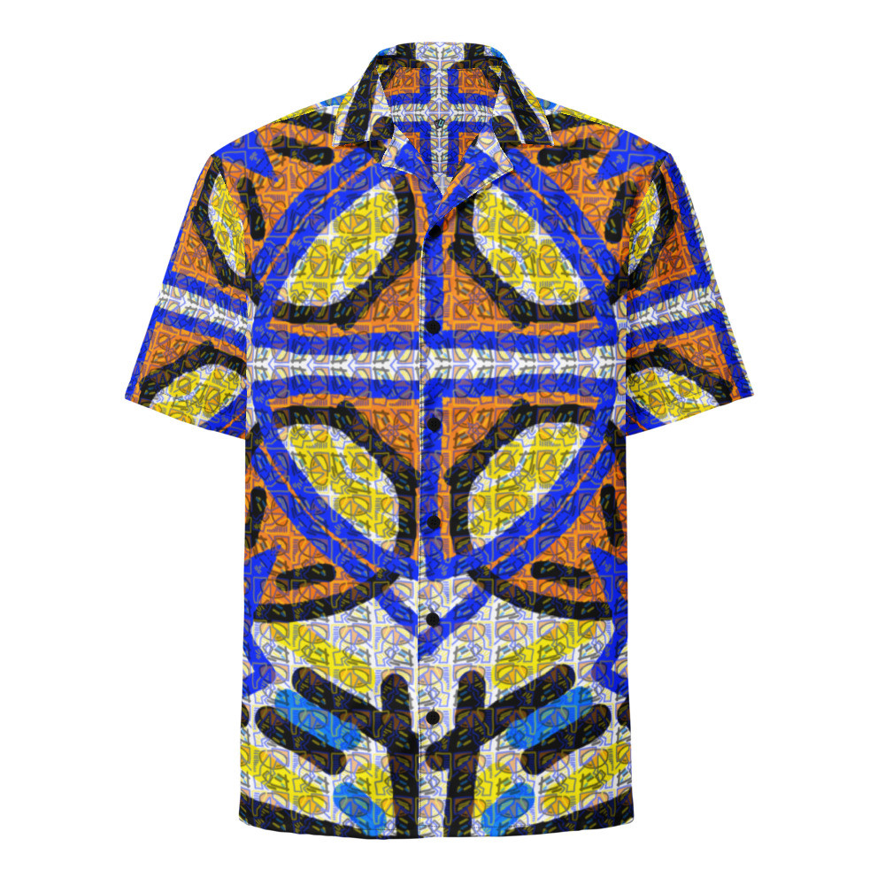 Unisex button shirt  Hemd kurz Arm original dELLaS Design 2024