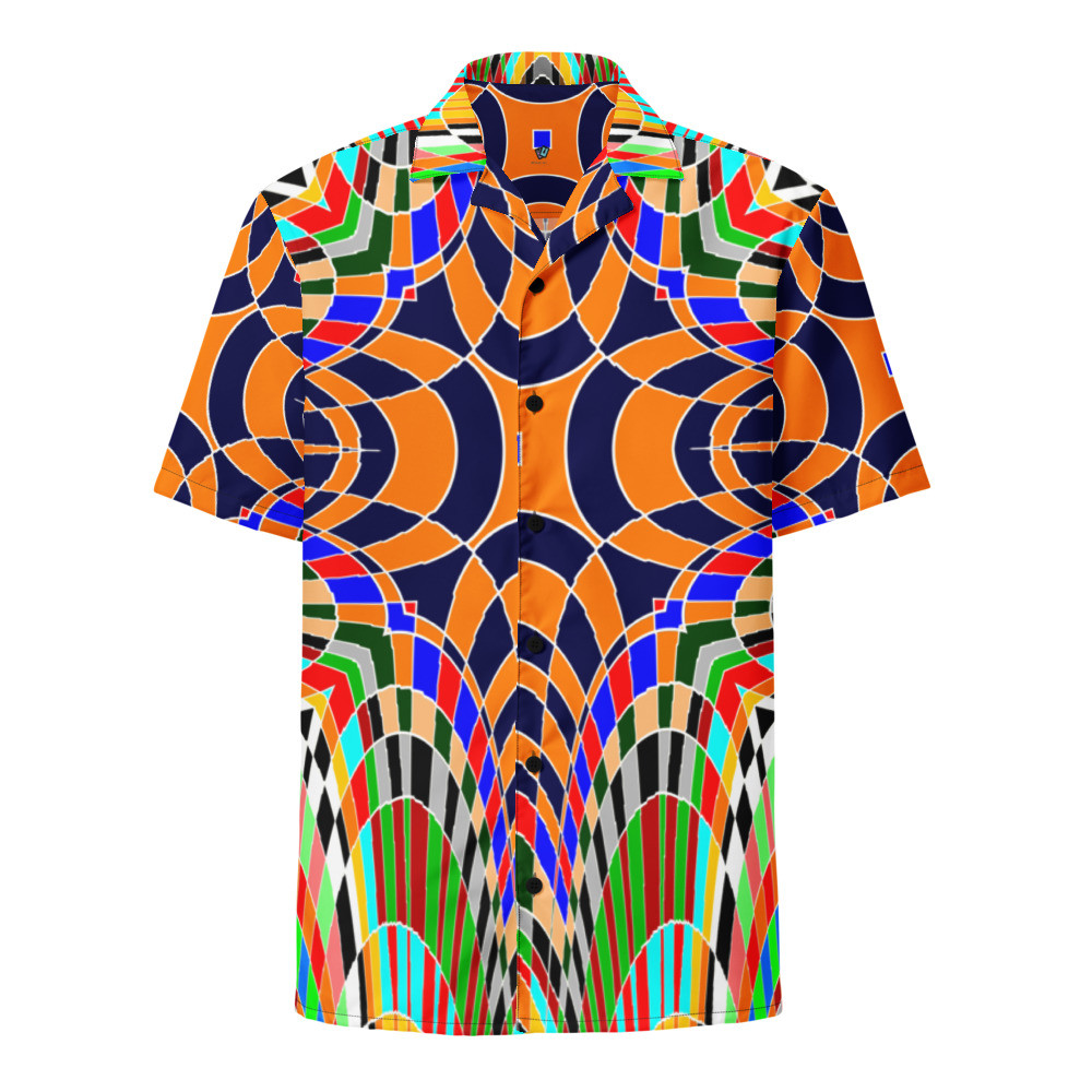 Unisex button shirt  Hemd kurz Arm original dELLaS Design 2024