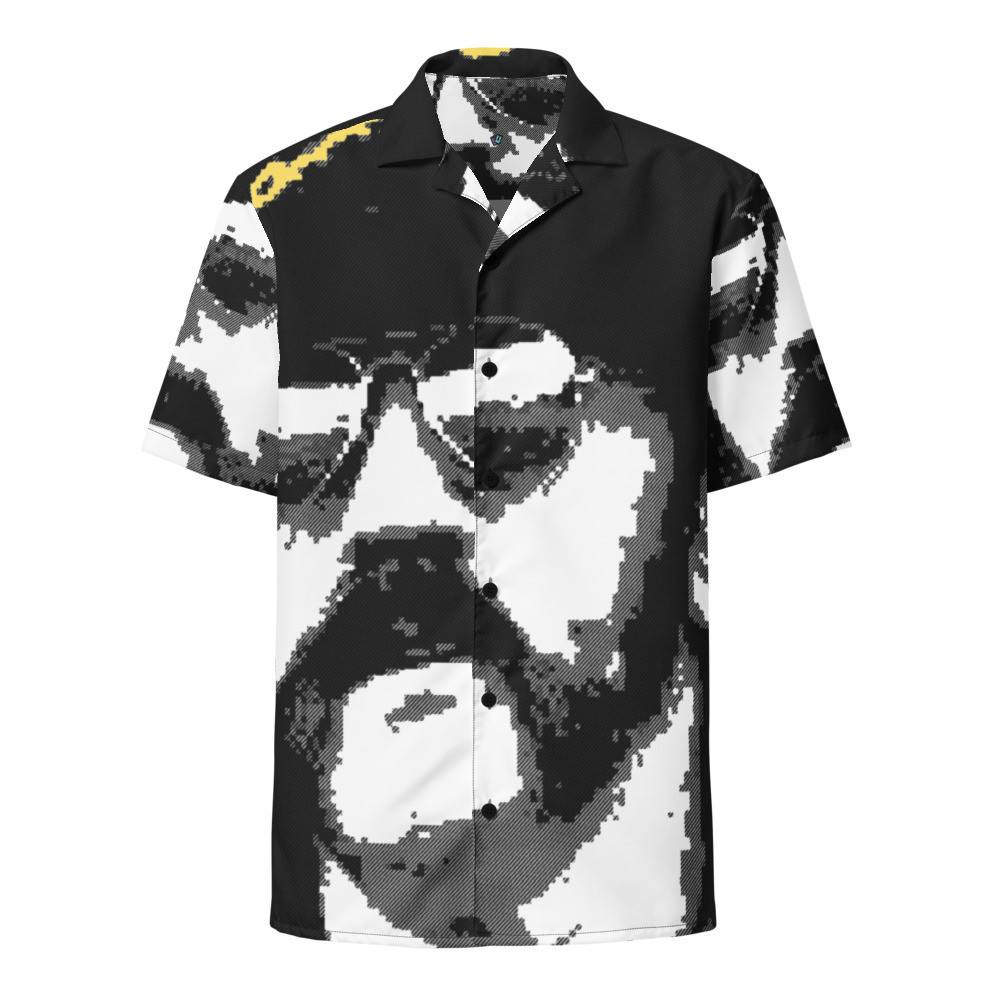Unisex button shirt  Hemd kurz Arm original dELLaS Design 2024