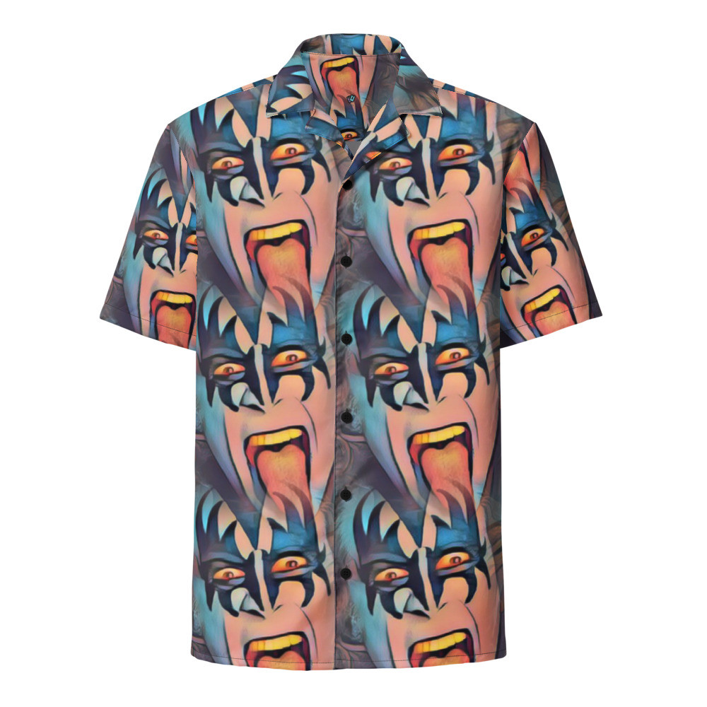 Unisex button shirt  Hemd kurz Arm original dELLaS Design 2024