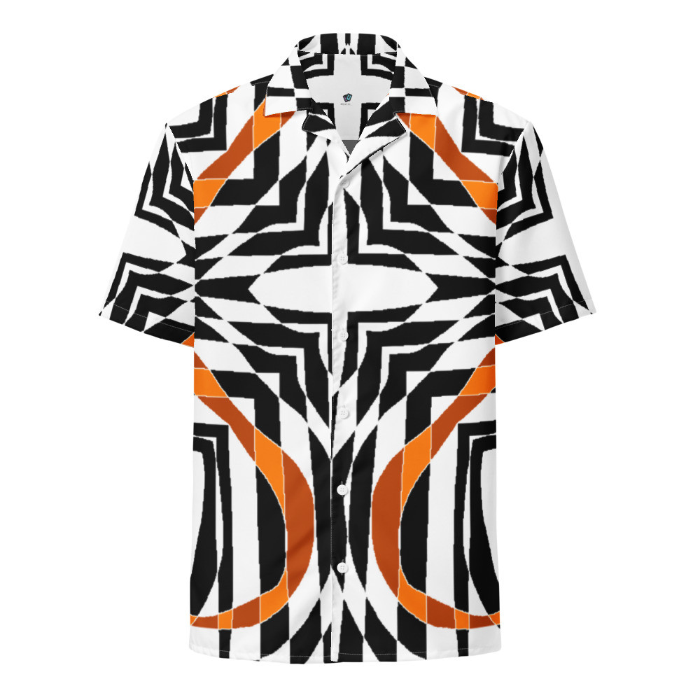 Unisex button shirt  Hemd kurz Arm original dELLaS Design 2024