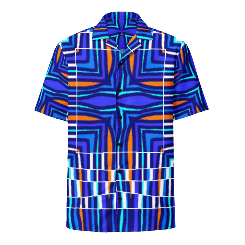Unisex button shirt  Hemd kurz Arm original dELLaS Design 2024