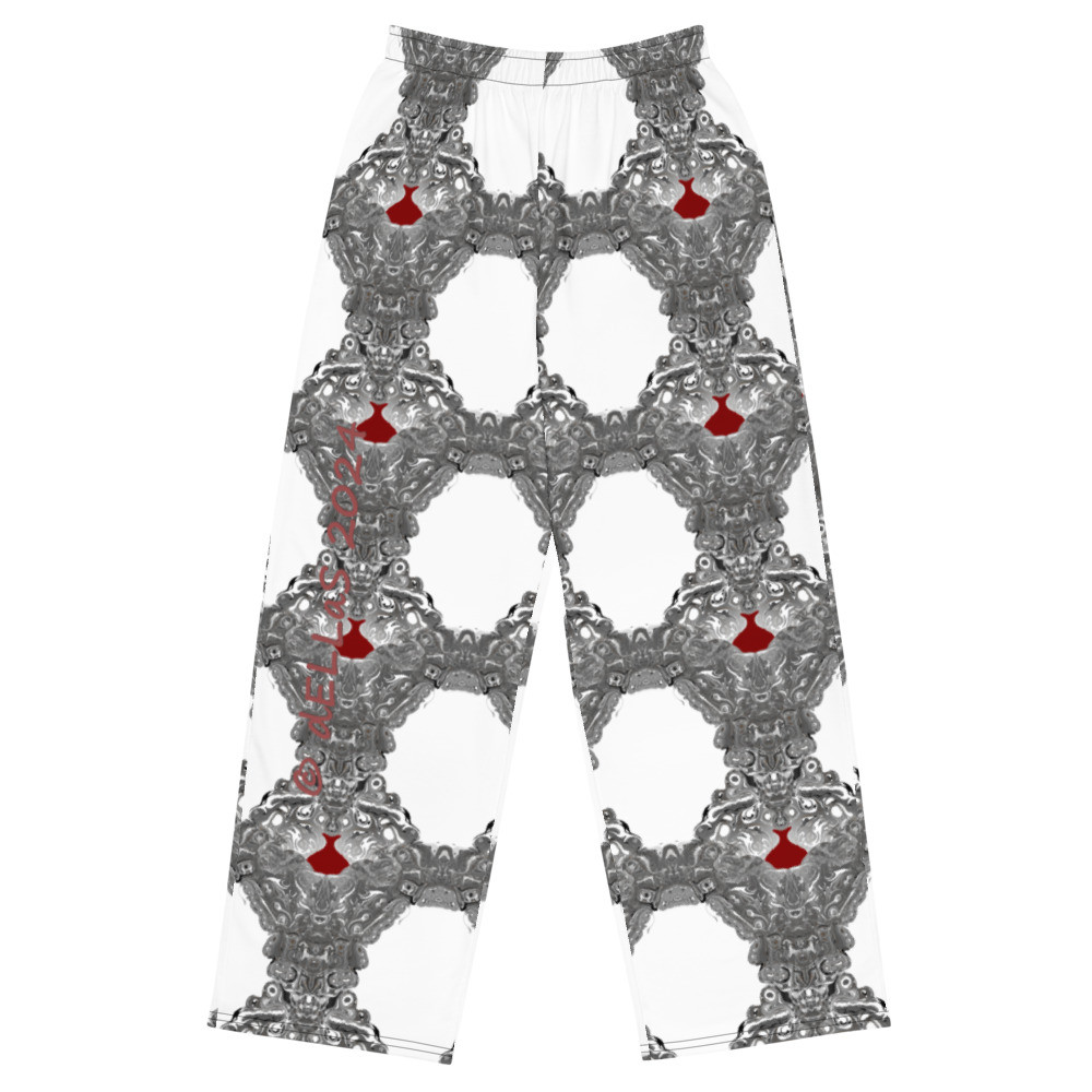 All-over print unisex wide-leg pants Wiete Hosen für Sie und Ihn original dELLaS Design 2024