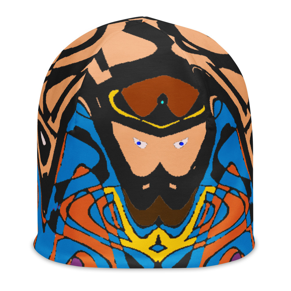All-Over Print Beanie original dELLaS Design 2024
