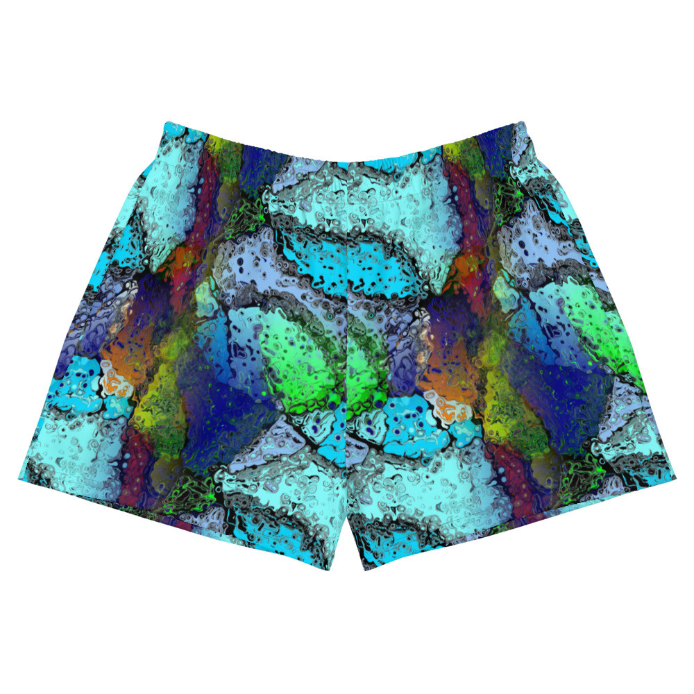 Print Unisex Athletic Shorts original dELLaS Design 2024