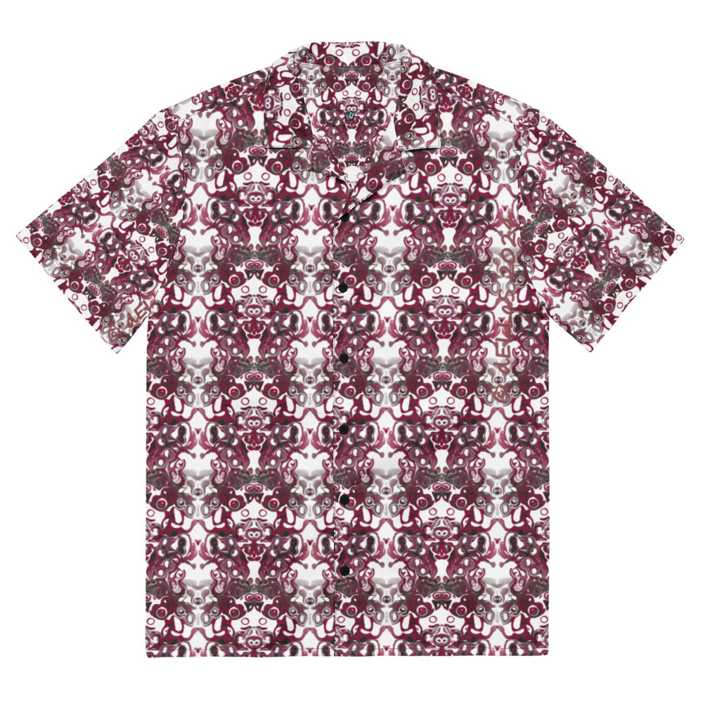 Unisex button shirt  Hemd kurz Arm original dELLaS Design 2024