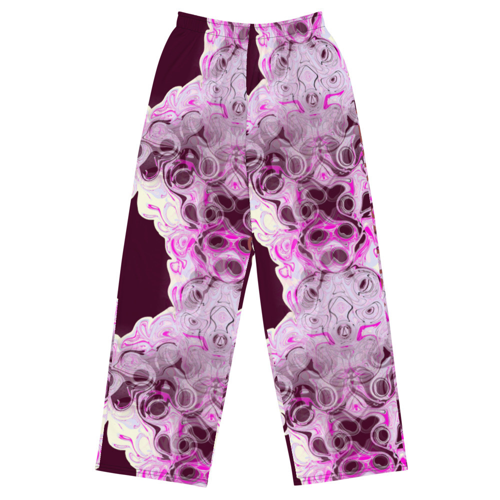 All-over print unisex wide-leg pants original dELLaS Design 2024
