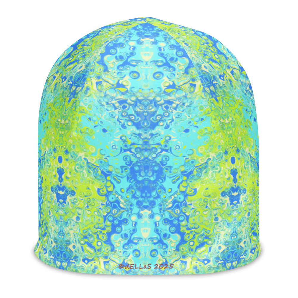 All-Over Print Beanie original dELLaS Design 2025