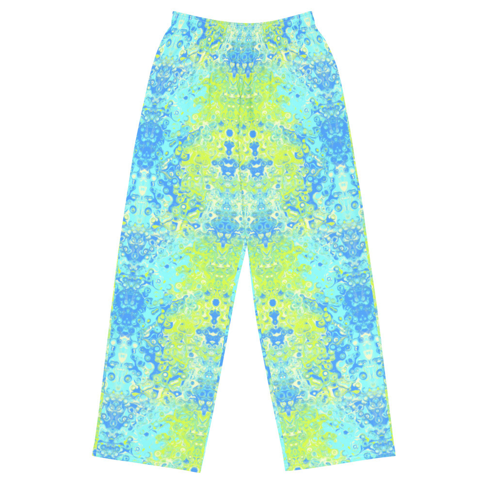 All-over print unisex wide-leg pants original dELLaS Design 2025