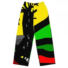 All-over print unisex wide-leg pants original dELLaS Design 2025