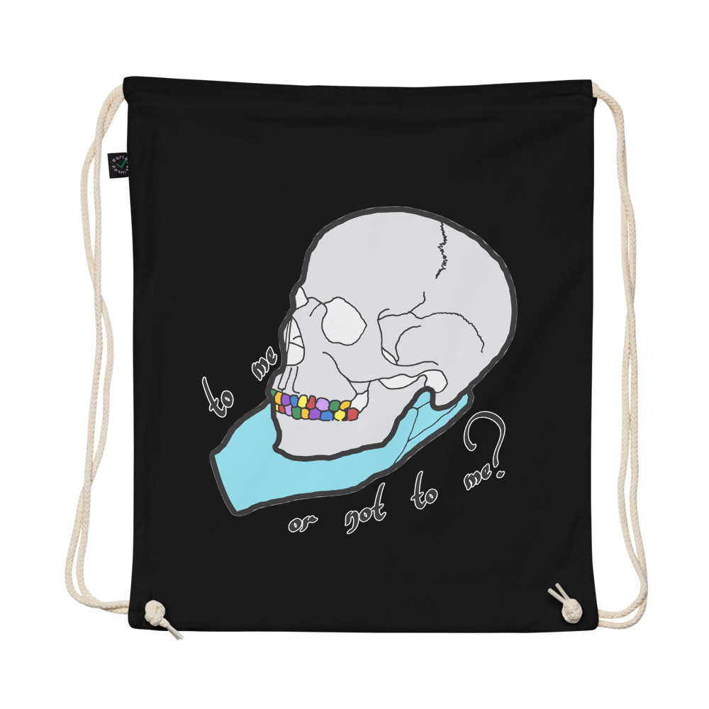 To Me or Not To Me? Organic Cotton Gym Bag