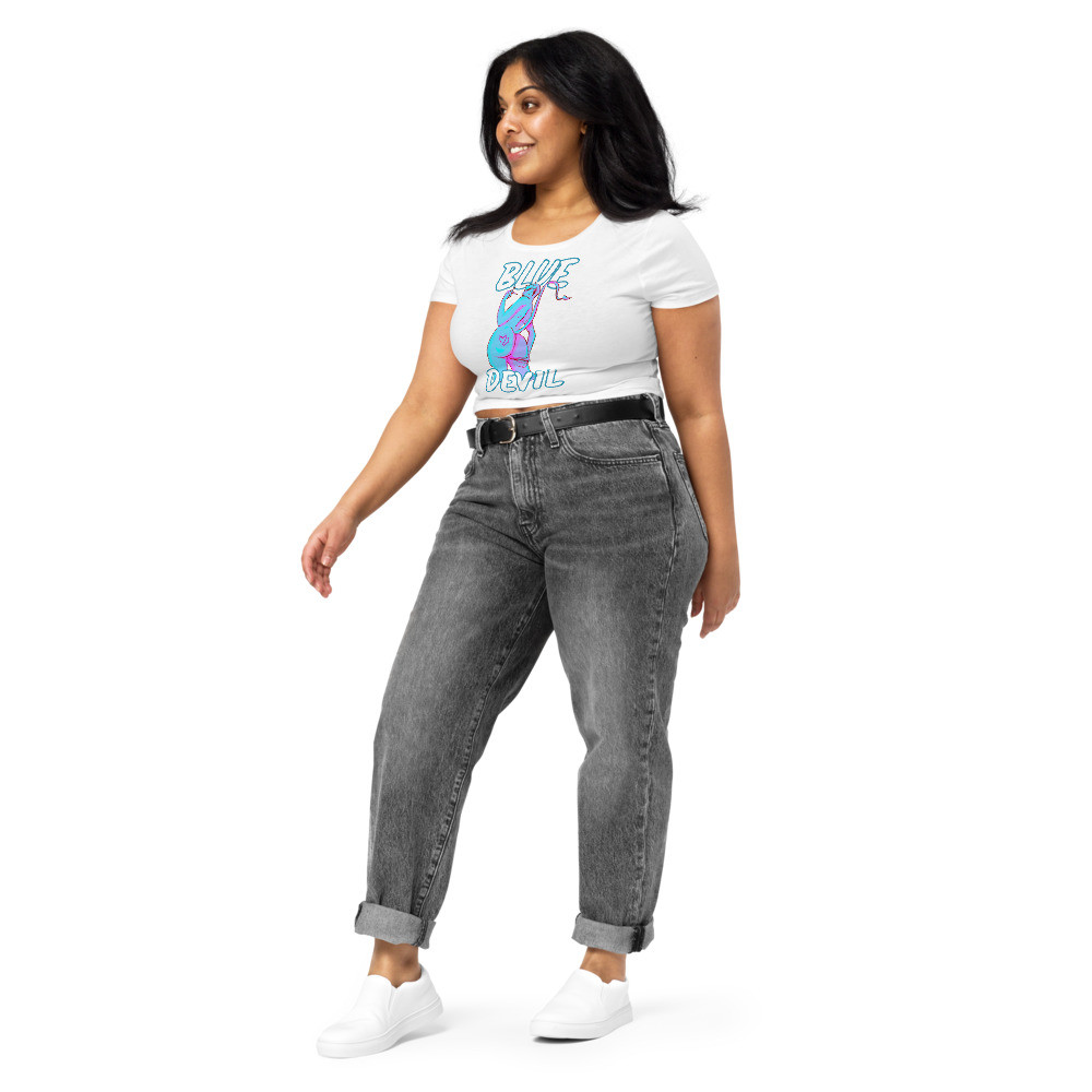Blue Devil Crop Tee