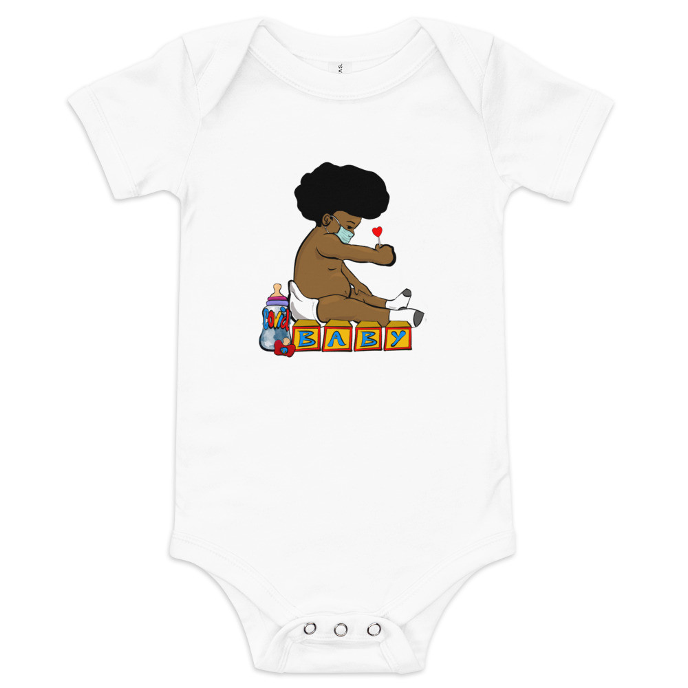 Covid Baby Short Sleeve One Piece
