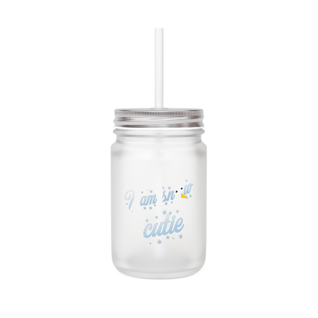 Mason Jar I'm snow cutie