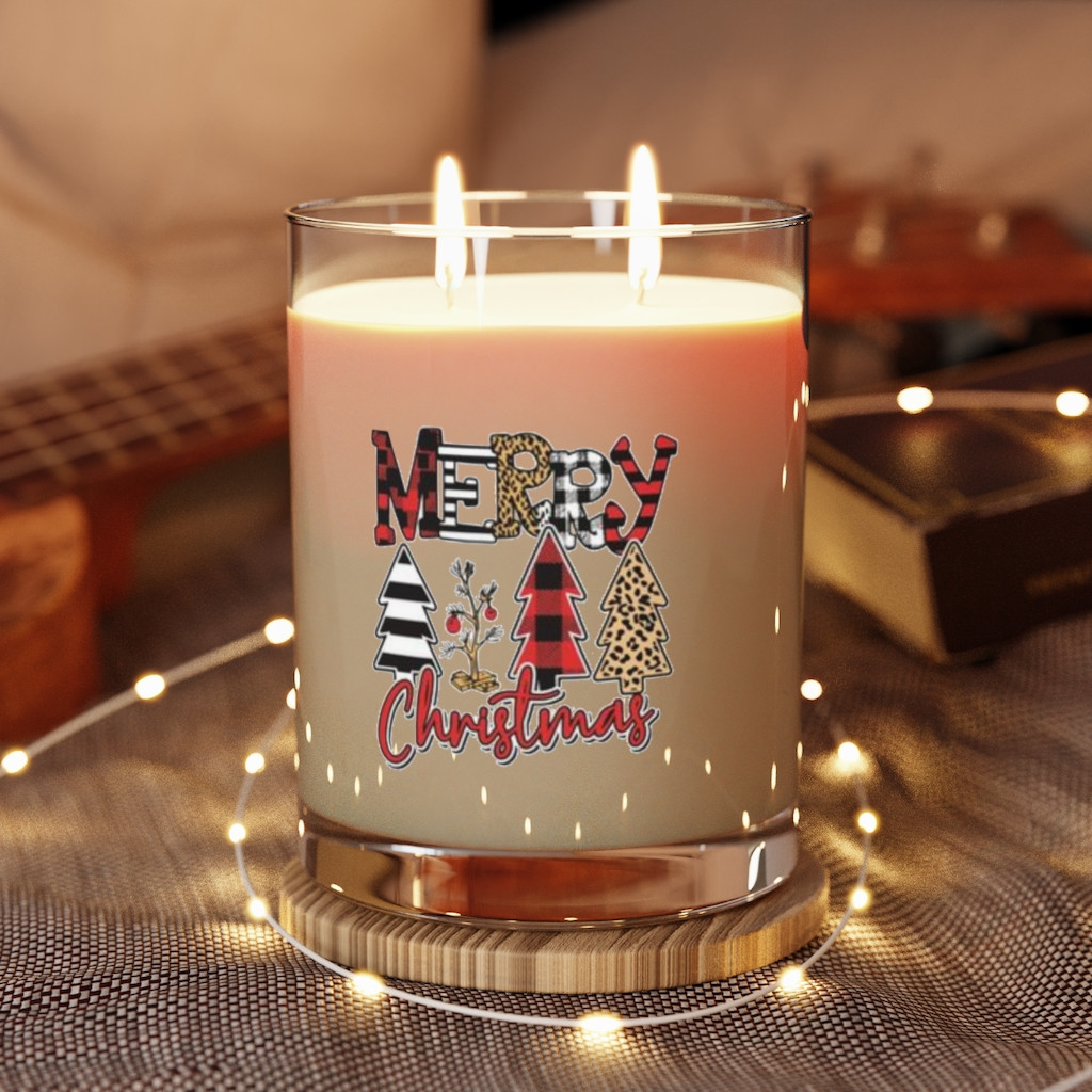Scented Candle, 11oz MERRY Christmas 