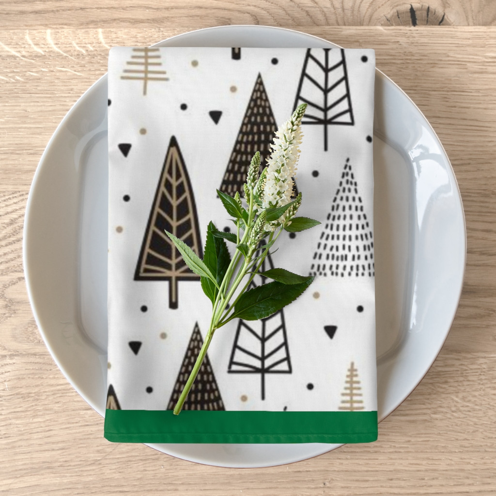  Christmas trees Napkins