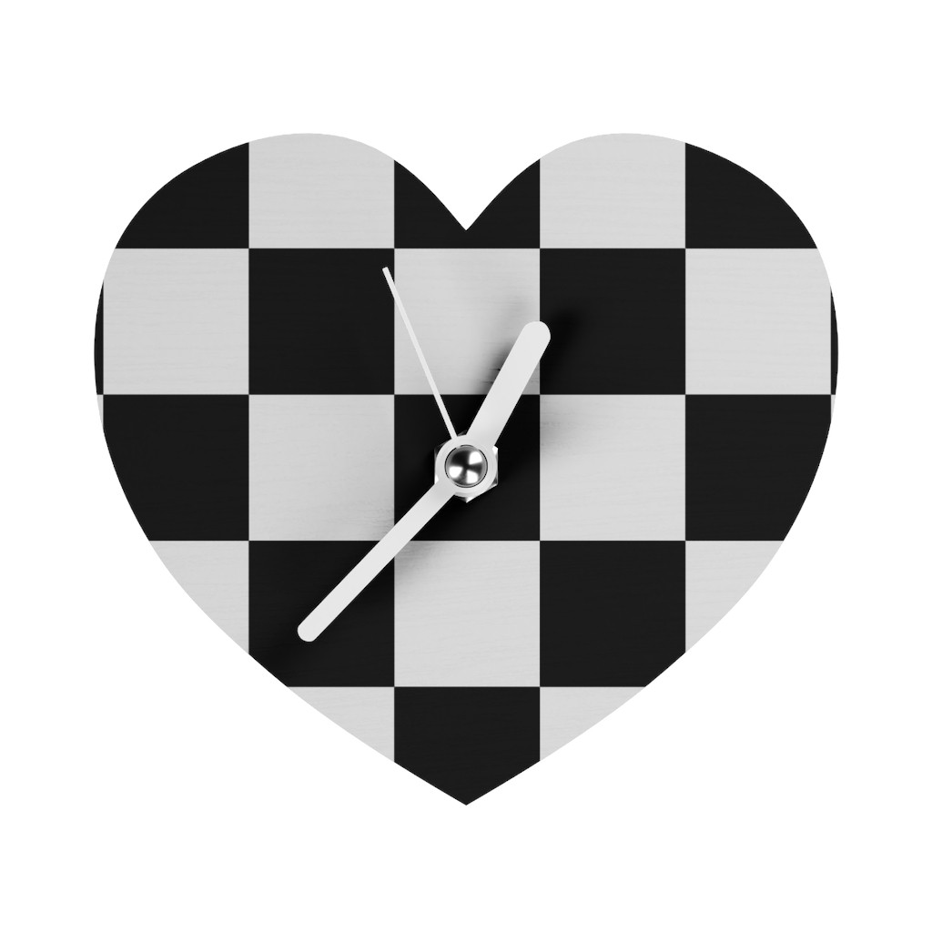 Fun Wall Clocks Black and White 