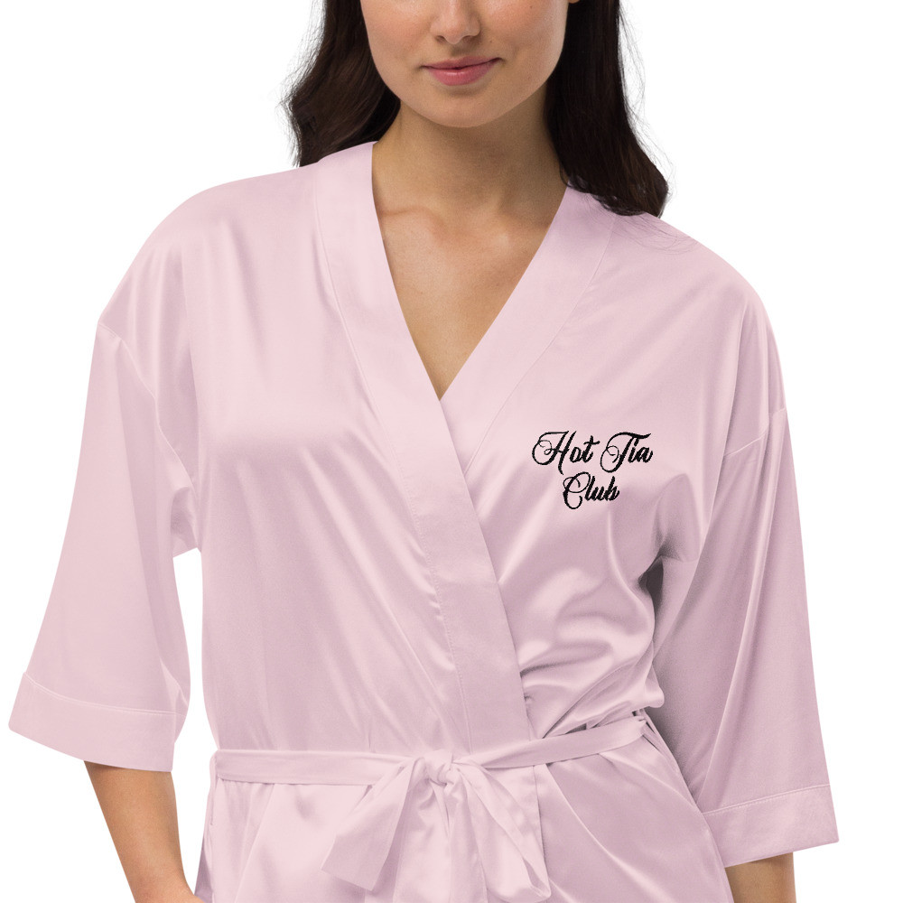 Hot Tia club Satin robe