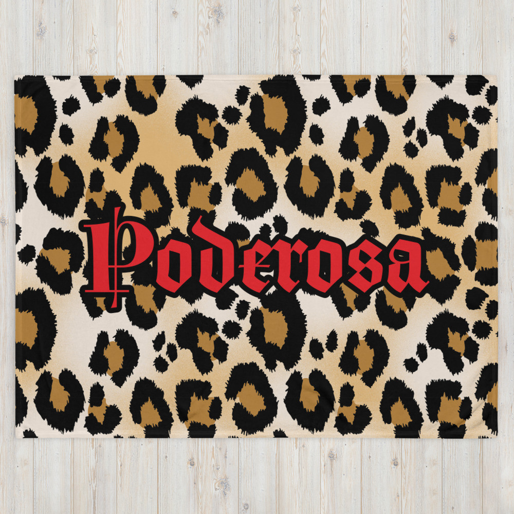 Poderosa Throw Blanket