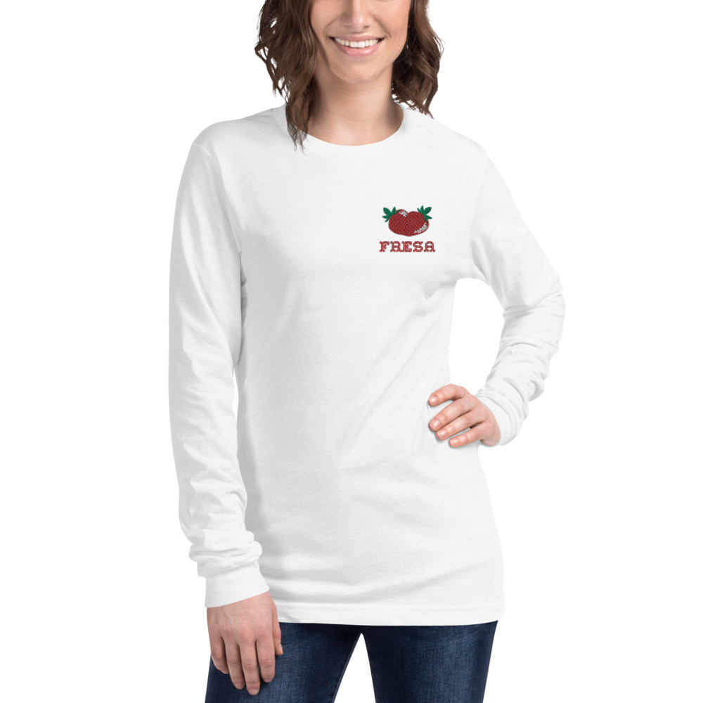 Fresa Embroidered Long Sleeve Tee