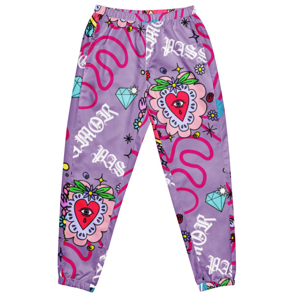 Amor Purple Unisex Pants