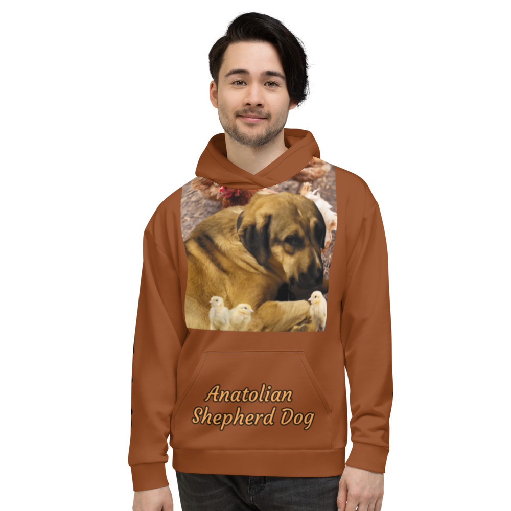 Anatolian Shepherd Dog Hoodie Solo 1, Unisex Hoodie, LGD,  Kangal,  Anatolian Shepherd Lovers