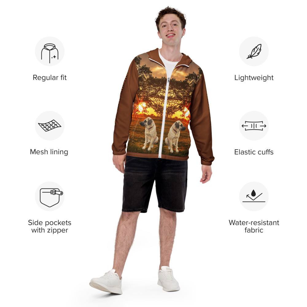 Anatolian Shepherd Dog Anatolian Lovers Men’s windbreaker