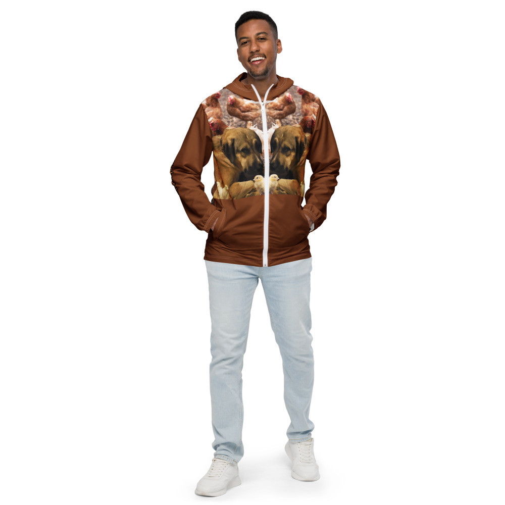Anatolian Shepherd Dog Anatolian Lovers Kangal LGD Men’s windbreaker
