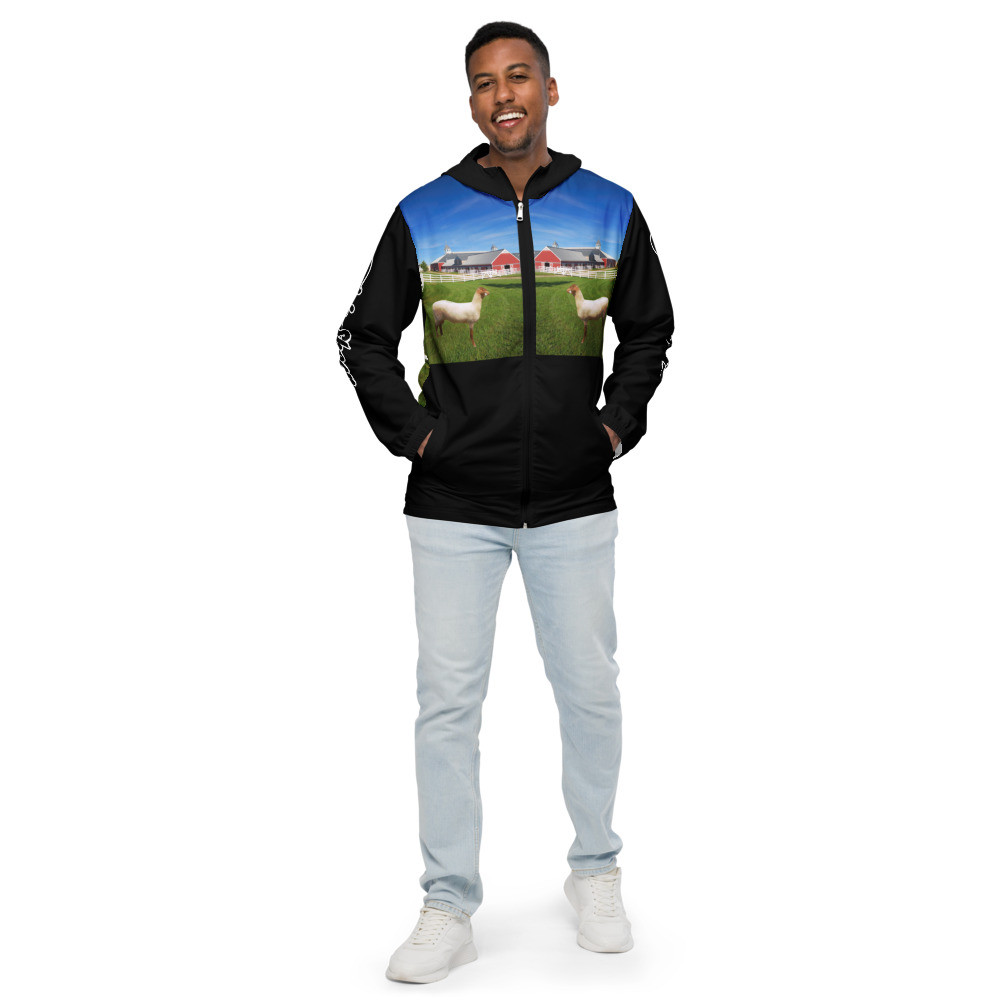Tunis Sheep Rare Sheep Breed Conservation Men’s windbreaker