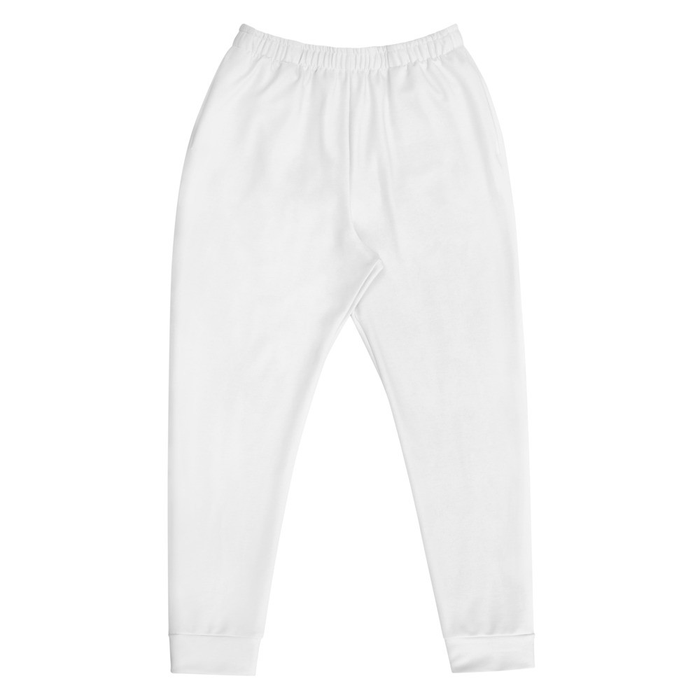 White Men's Joggers