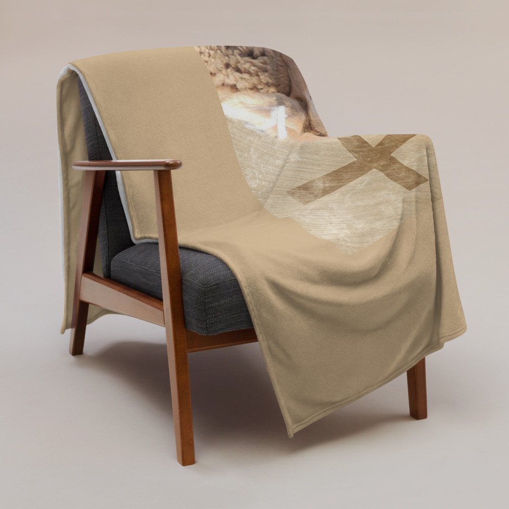 Lamb Of Faith Throw Blanket