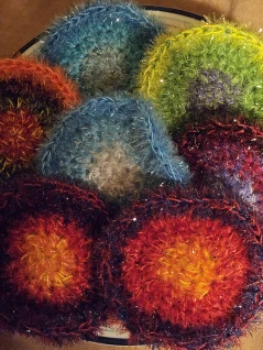 Sparkly Dish Scrubbers