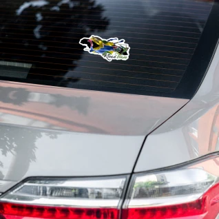 Bubble-free stickers