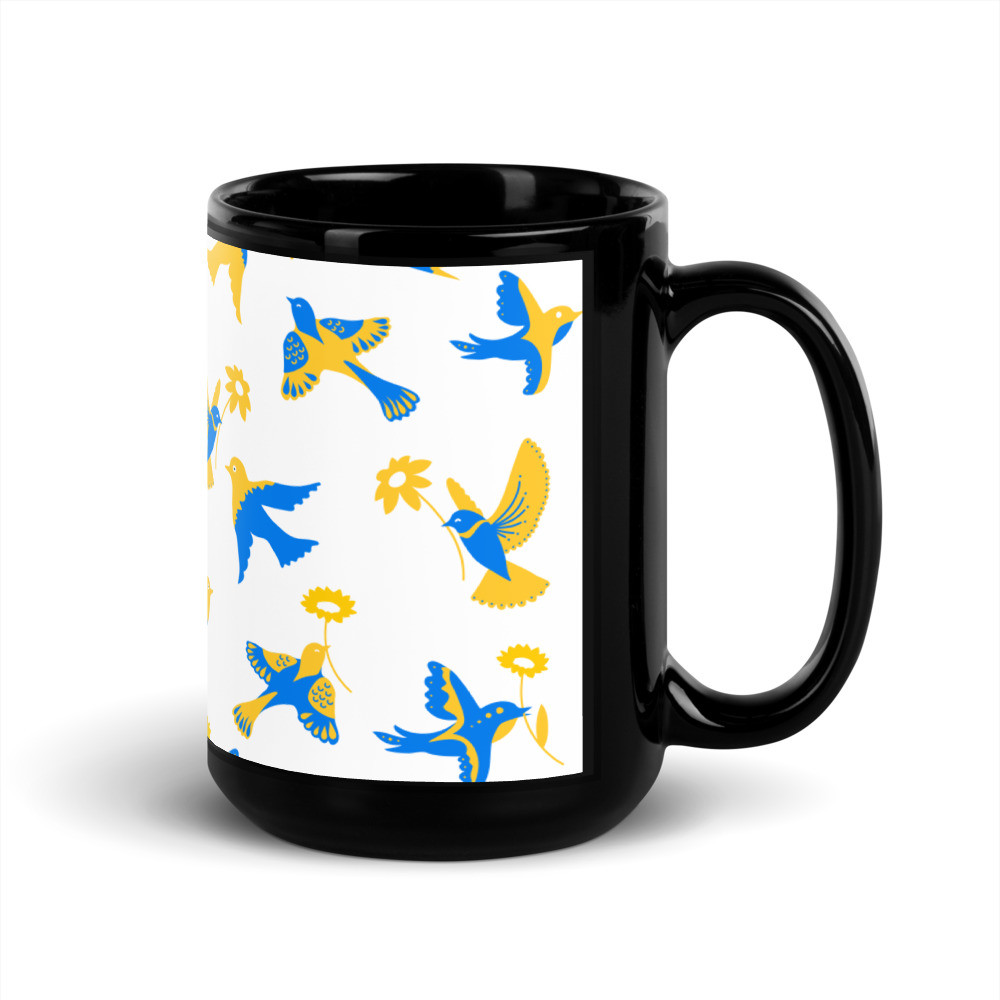 Black Glossy Mug