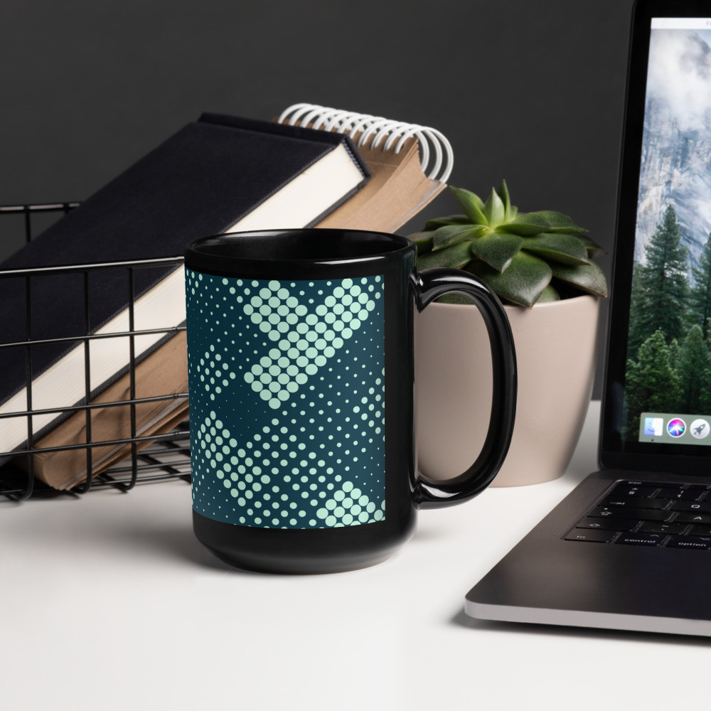 Black Glossy Mug