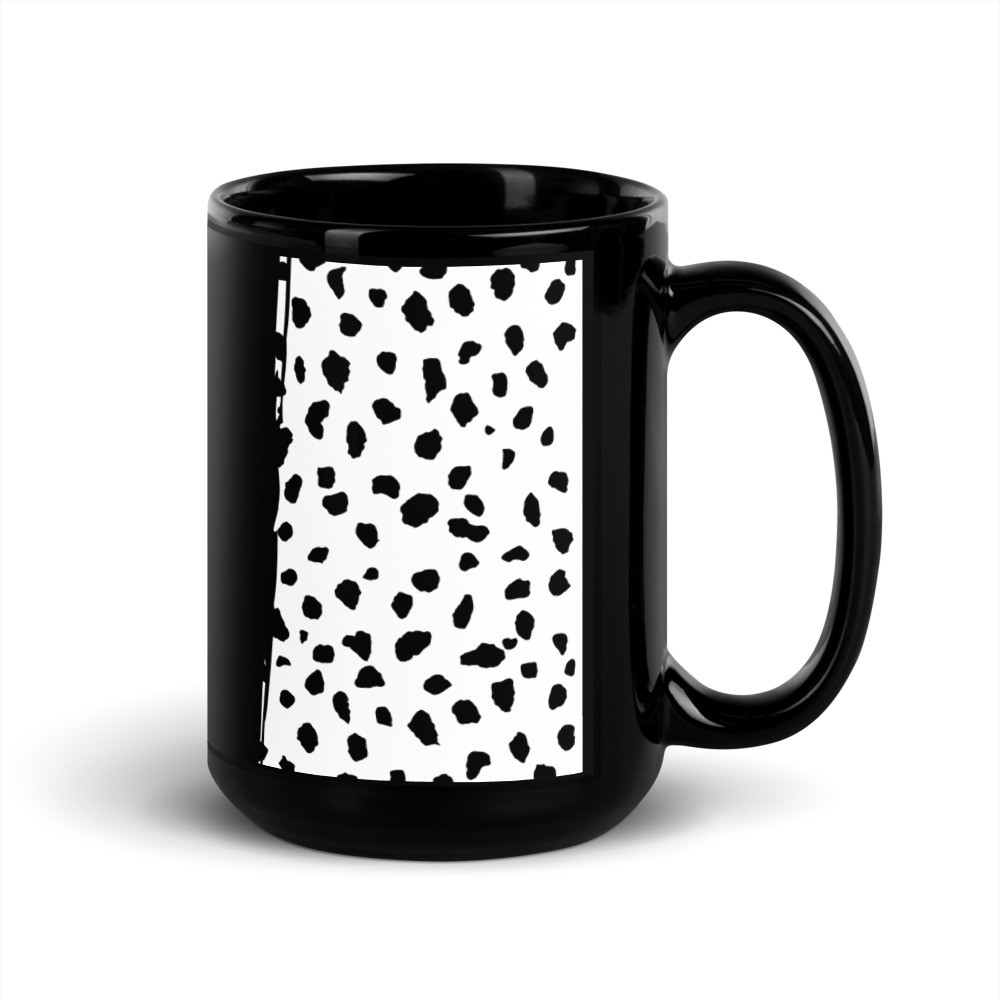 Black Glossy Mug
