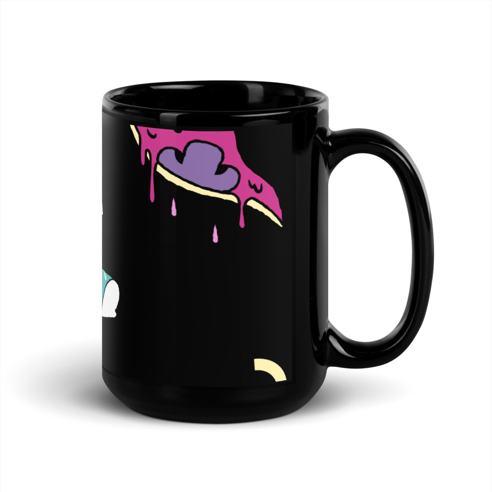 Black Glossy Mug