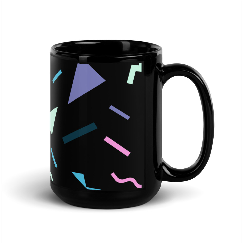Black Glossy Mug